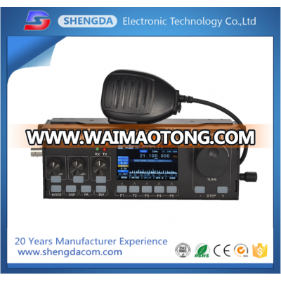 Quad band land mobile radio CB HF VHF UHF radio 4 bands walkie talkie transceiver/Military Quality car FM 20km 50km radio