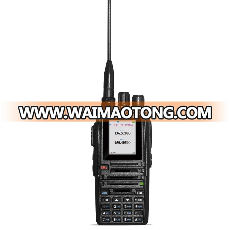 KL-320 handheld vhf&uhf big color screen transmitter two-way radio